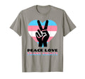 Trans Rights Human Rights Pride Peace T-Shirt - Graphic Print for Adults