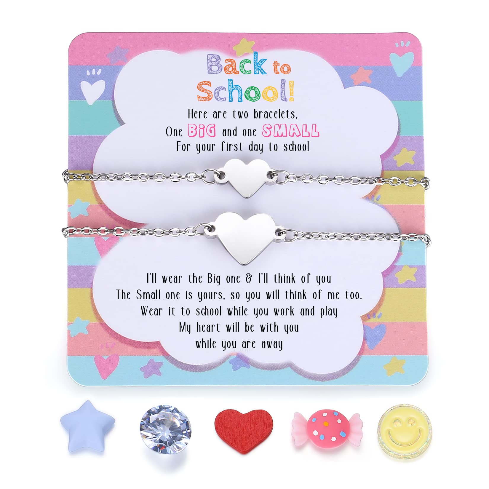 SAM & LORI Unique Grad Cap Box 2026 Graduation Gifts for Her/Him - Adjustable Unisex Bracelet for Primary/Middle School/High School/College Grads