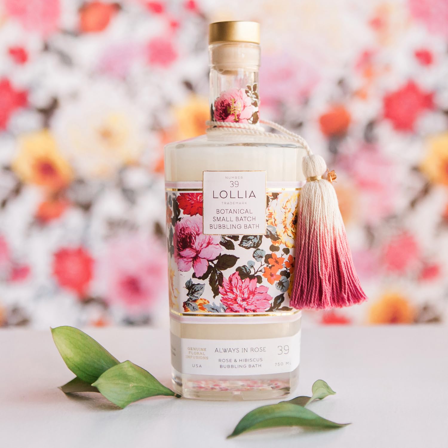 LOLLIA Bubble Bath, Storied Fragrance, Luxury Hydrating Bubbling Soap, Richly Scented Bath and Body Product