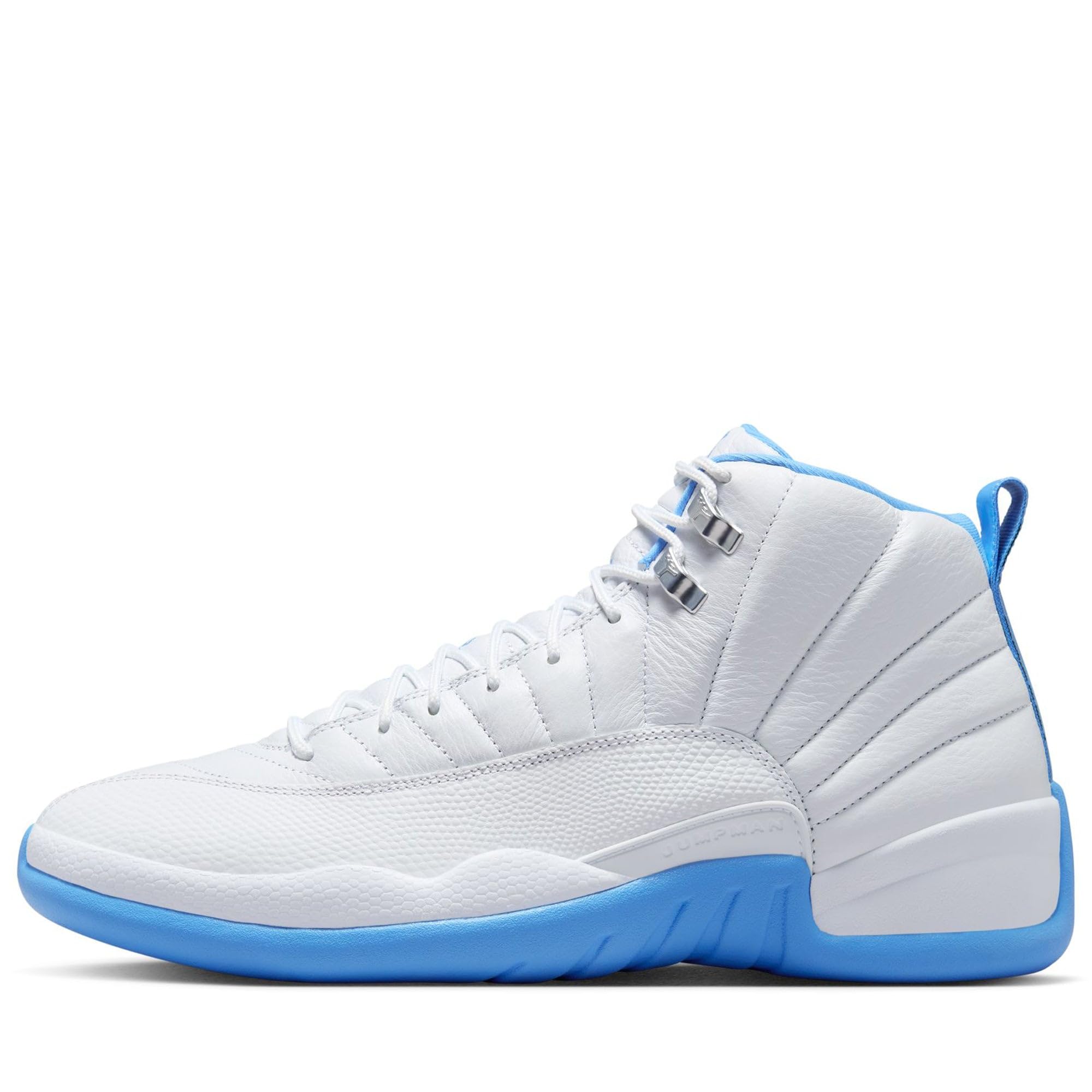 JORDAN AIR JORDAN 12 RETRO WHITE AND UNIVERSITY BLUE