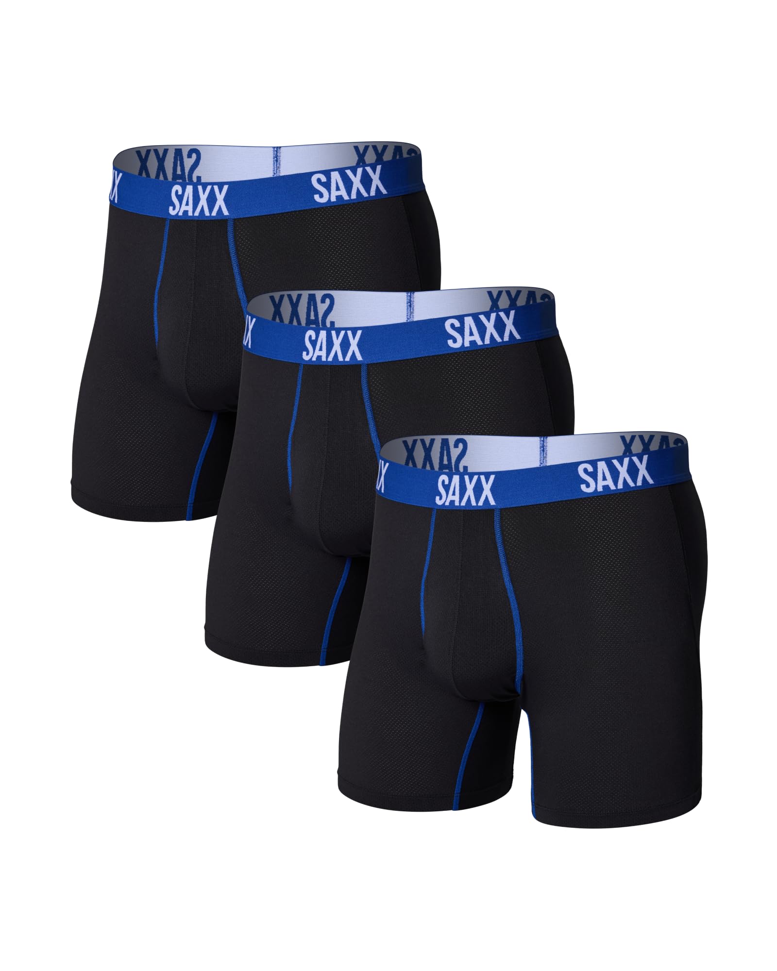 SAXX Underwear Co. Men's Core Performance Mesh Boxer Brief 3-Pack