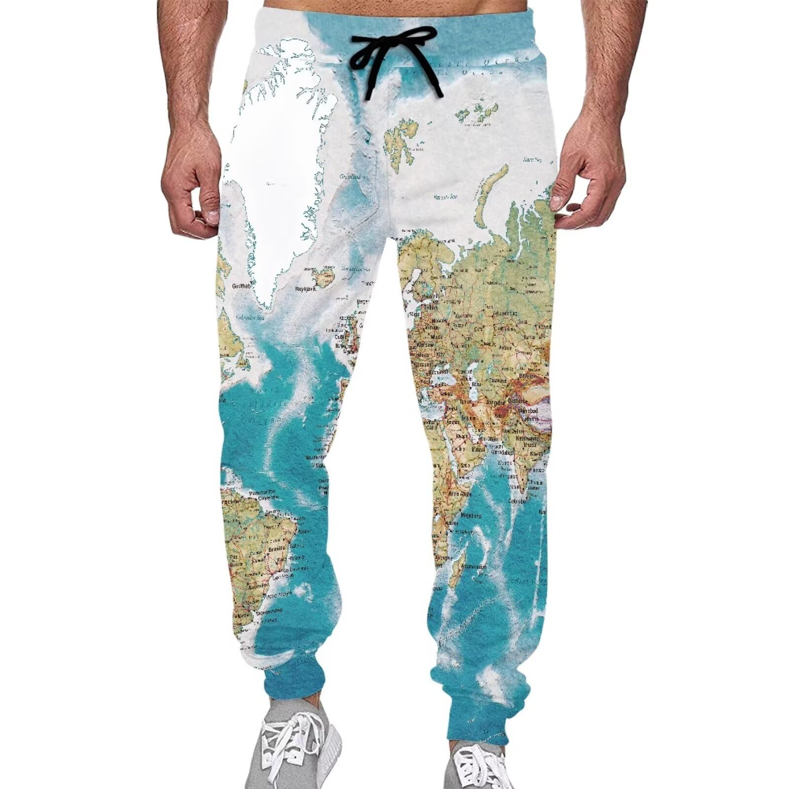Suhoaziia Women's Men's Athletic Sweatpants with Pockets Adult Footed Sweatpants Loose Fit Casual Sports Lounge Pants S-5XL