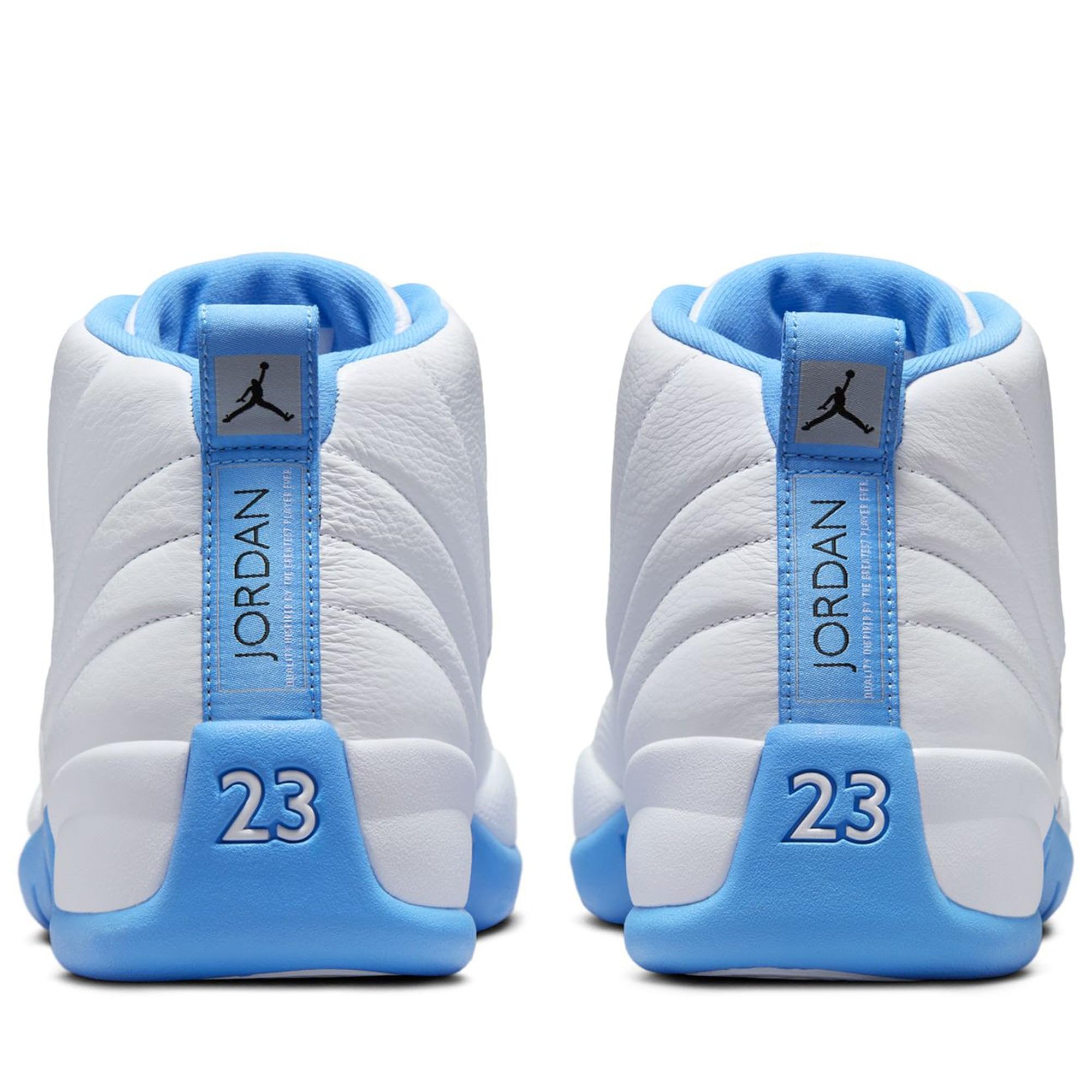 JORDAN AIR JORDAN 12 RETRO WHITE AND UNIVERSITY BLUE