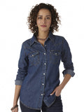 Wrangler Women's Denim Snap Shirt