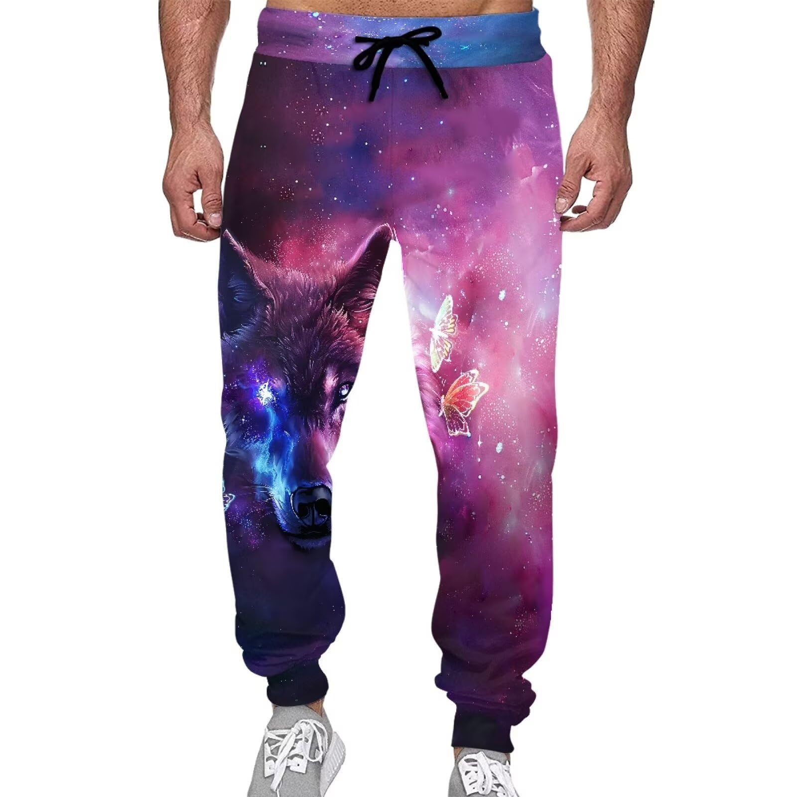 Suhoaziia Women's Men's Athletic Sweatpants with Pockets Adult Footed Sweatpants Loose Fit Casual Sports Lounge Pants S-5XL