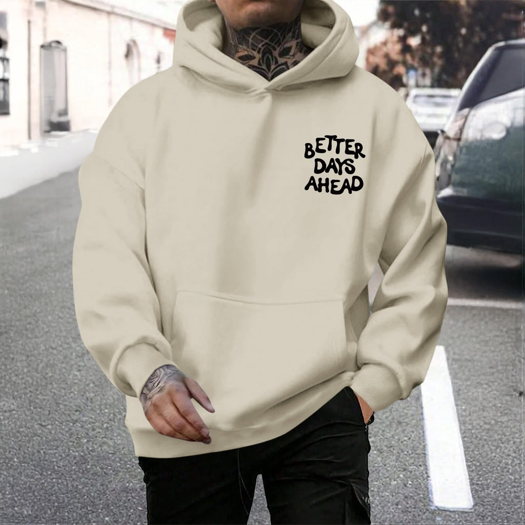Lubpow Funny Hoodies for Men Vintage Graphic Y2k Hoodie Inspirational Saying Sweatshirts Casual Streetwear Pullovers Tops