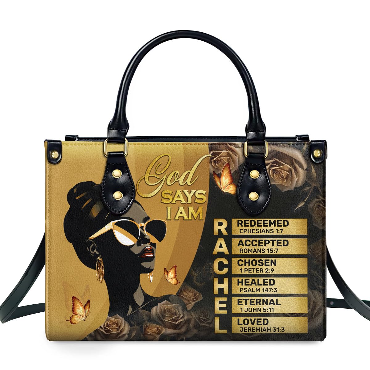 Sistabag Leather Handbag For Black Women - Large Size Leather Totebag - Christmas Gifts For Women, Christmas Purse For Mom