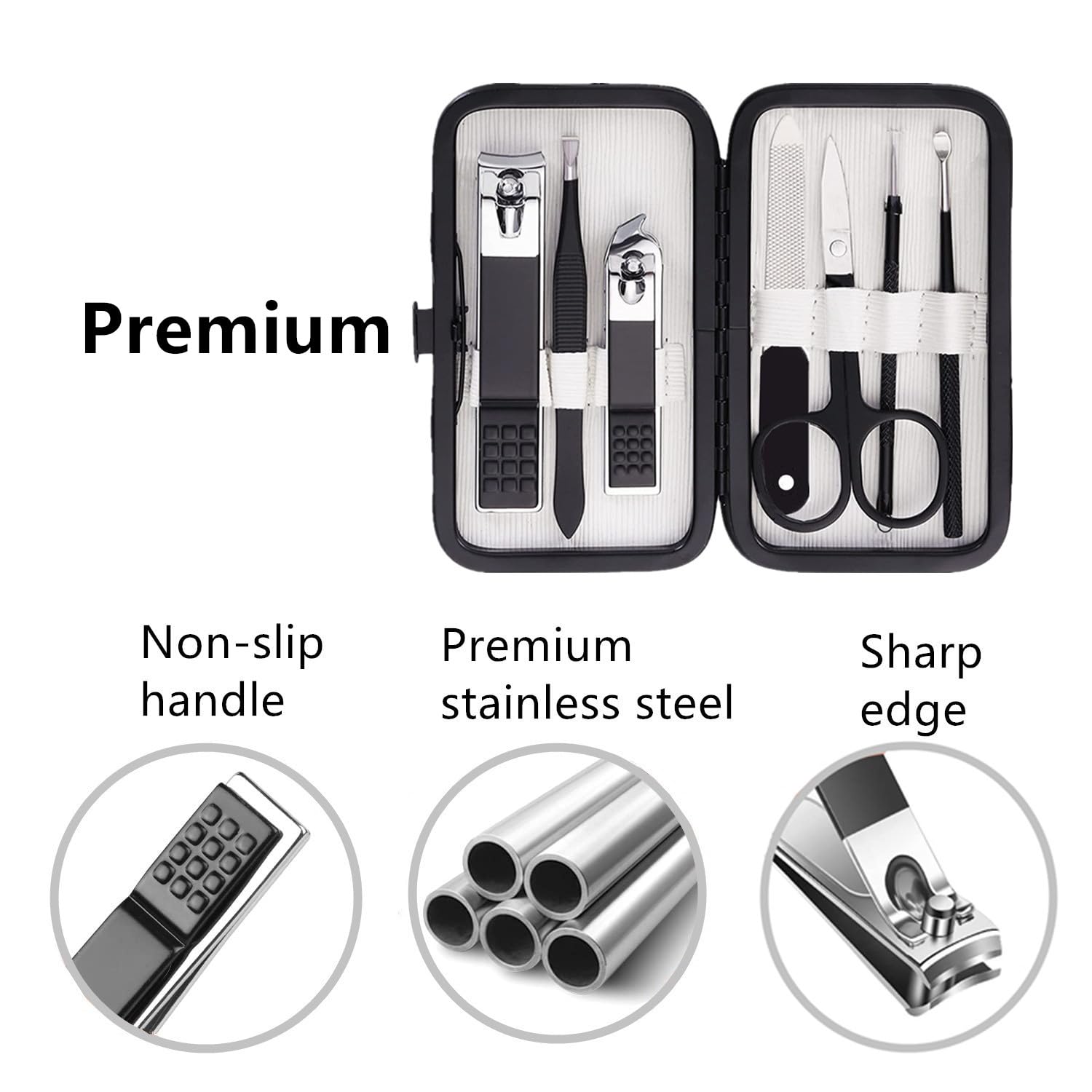 Manicure Kit Nail Clipper Set Nail Clippers Personal Care Tools Manicure Pedicure Tools Grooming Kit