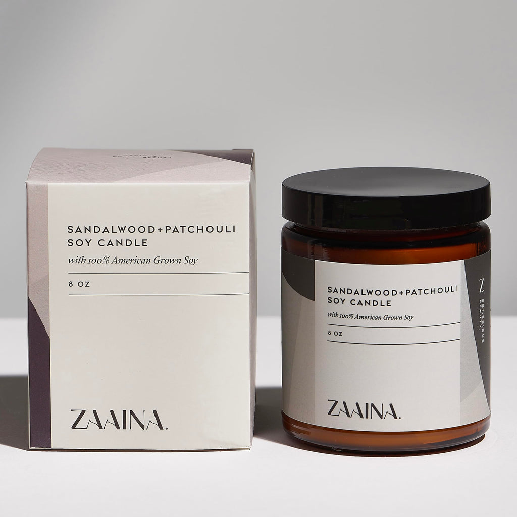 Men's Self Care Package, Relaxation Spa Gift Set for Him - Luxury Natural Handmade Men Skin Care Kit, Unique Self Care Gift for Men by ZAAINA