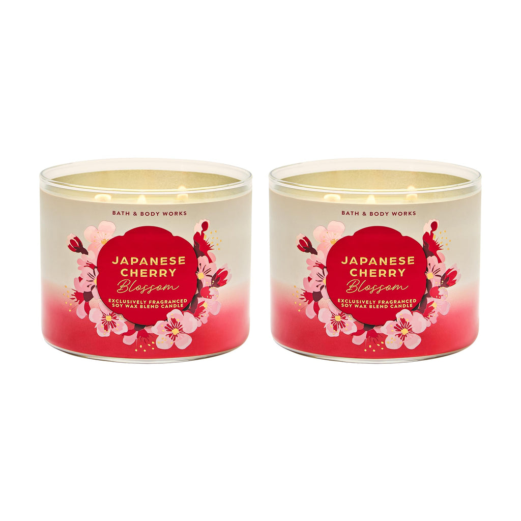 Bath & Body Works 3-Wick Candle, Long-Lasting Burn Up to 45 Hours, Exclusively Fragranced Soy Wax Blend