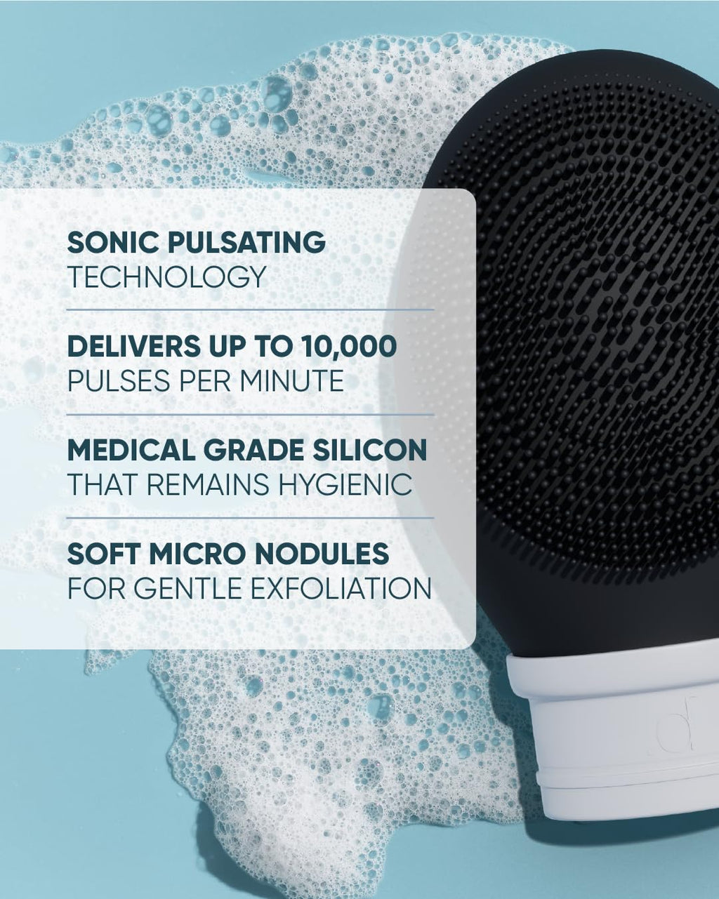 Buttah Skin by Dorion Renaud Buttah Vibe Cleansing Brush with Stand – New & Improved Technology for Deep Cleansing & Gentle Exfoliation - Sonic Pulsating Face Brush - 2-Speed for Men & Women