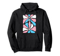 Trans Pride Flower Lgbtq Support Hoodie - Aesthetic Graphic Men Women