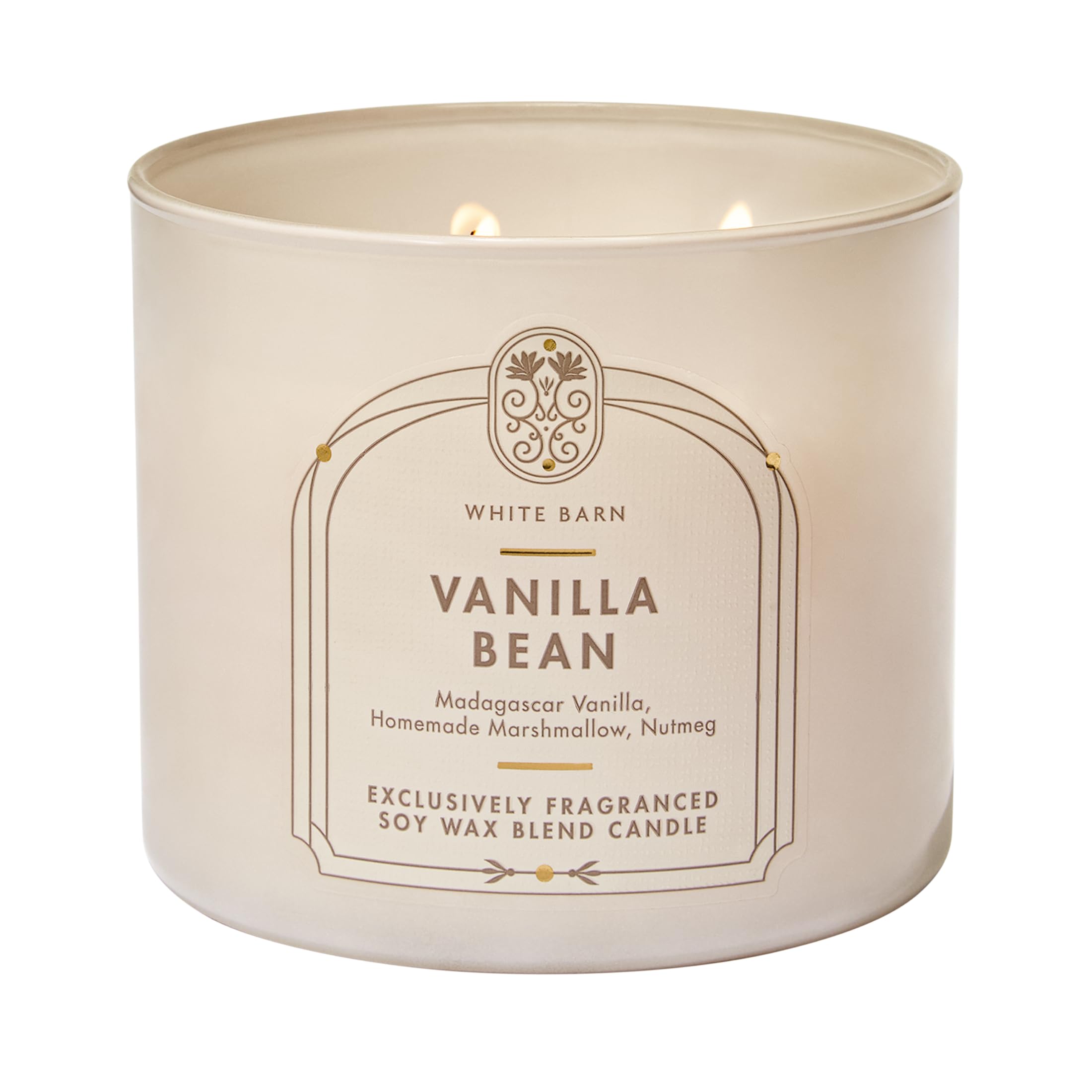 Bath & Body Works 3-Wick Candle, Long-Lasting Burn Up to 45 Hours, Exclusively Fragranced Soy Wax Blend