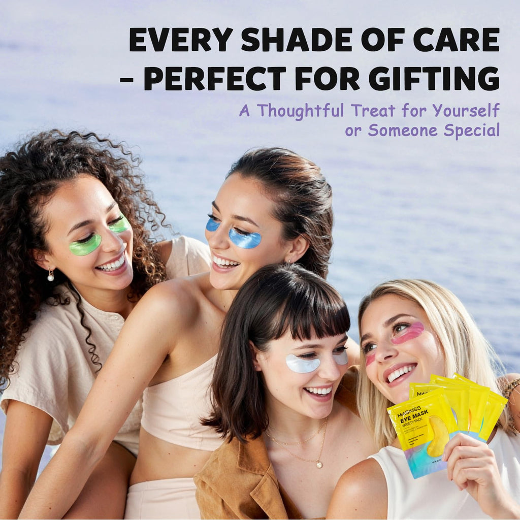 Maskiss Under Eye Patches, eye mask, Collagen Skin Care Products, Eye Patches for Puffy Eyes, eye masks for dark circles and puffiness