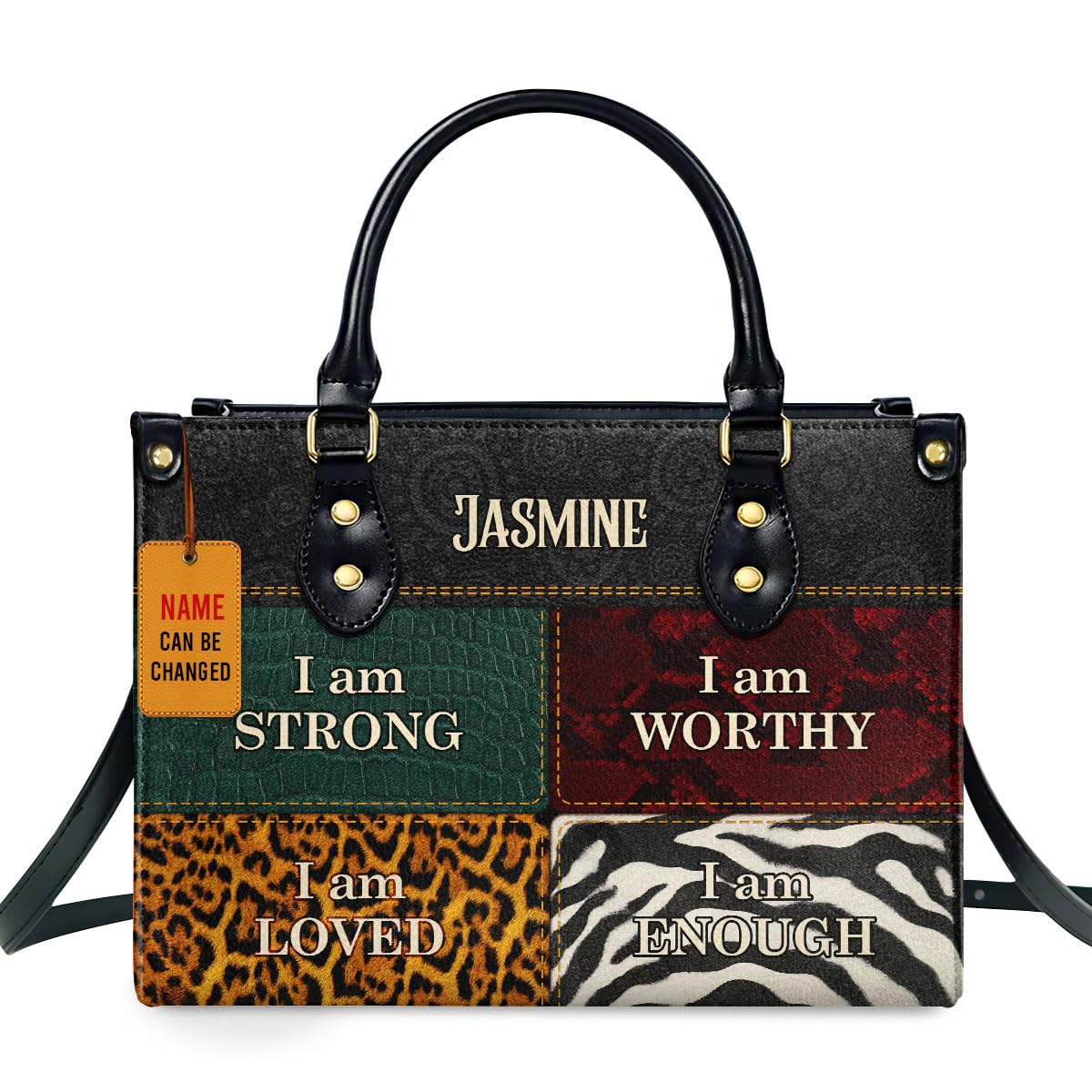 Sistabag Personalized Leather Handbag For African American - Christmas Gifts For Women For Black Women