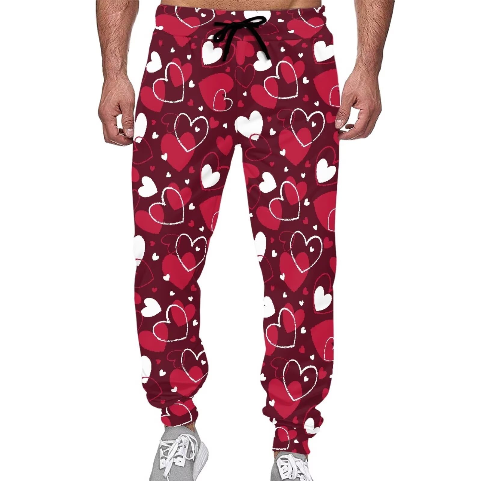 Suhoaziia Women's Men's Athletic Sweatpants with Pockets Adult Footed Sweatpants Loose Fit Casual Sports Lounge Pants S-5XL