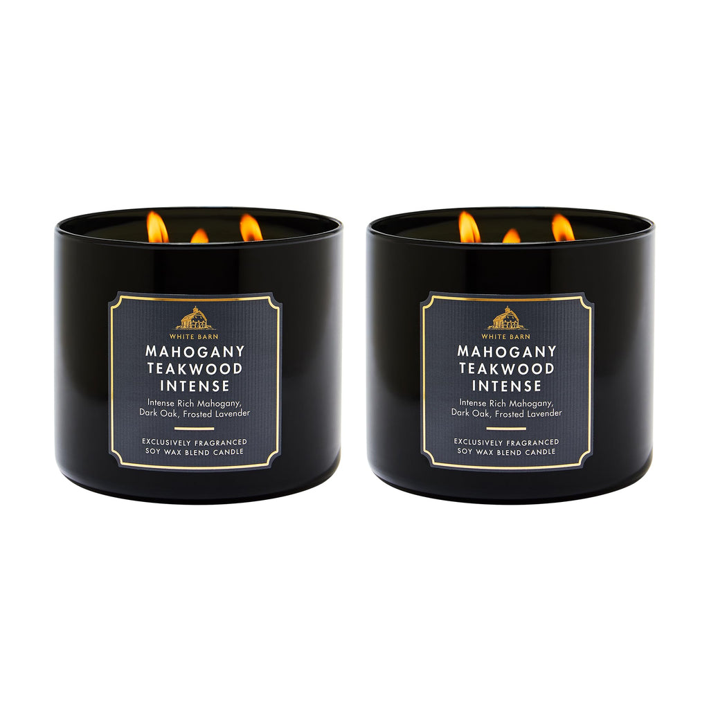 Bath & Body Works 3-Wick Candle, Long-Lasting Burn Up to 45 Hours, Exclusively Fragranced Soy Wax Blend