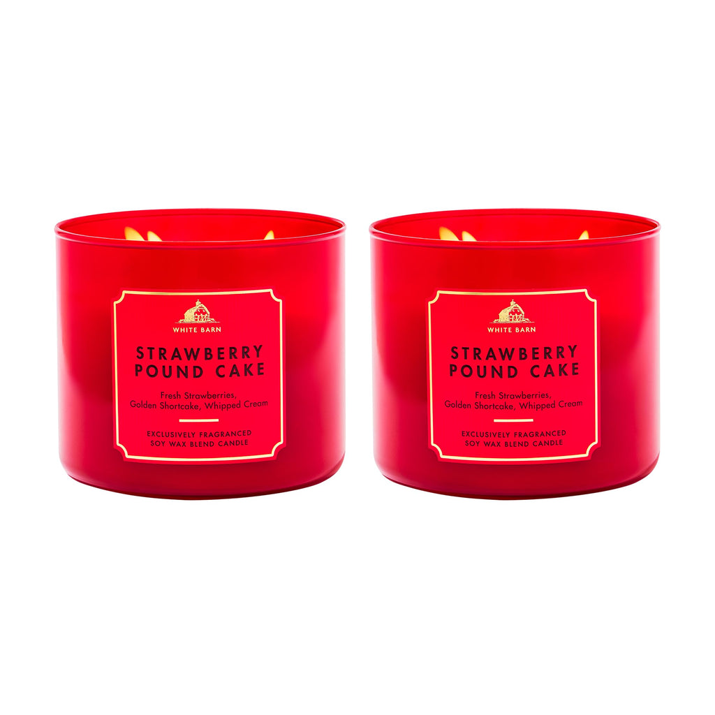 Bath & Body Works 3-Wick Candle, Long-Lasting Burn Up to 45 Hours, Exclusively Fragranced Soy Wax Blend