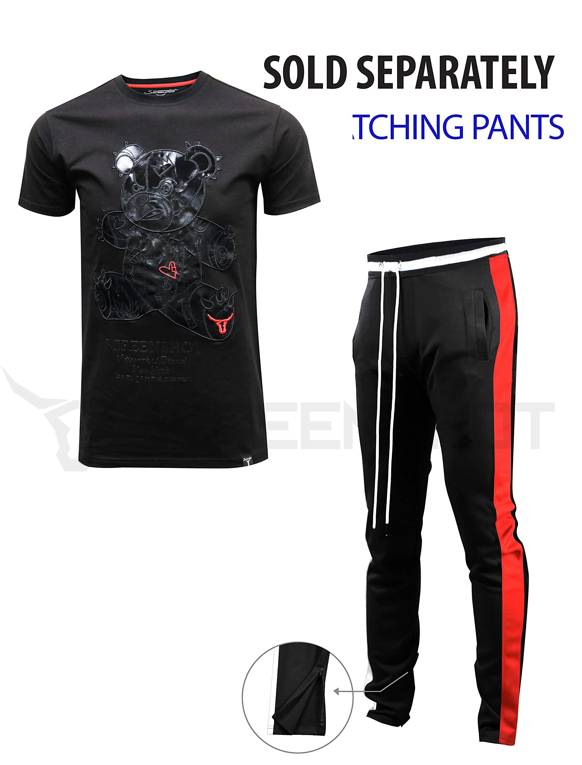 SCREENSHOT-1202-SS-2 Mens Hipster Hip-Hop Premium Urban Streetwear Latest Animation Fashion T-Shirts