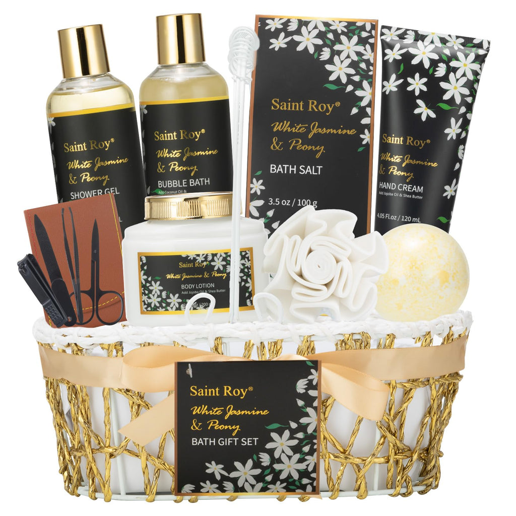 Gift Basket For Women, Spa Set of Home Spa Set, Beauty Personal Care Set, Spa Self Care Kit
