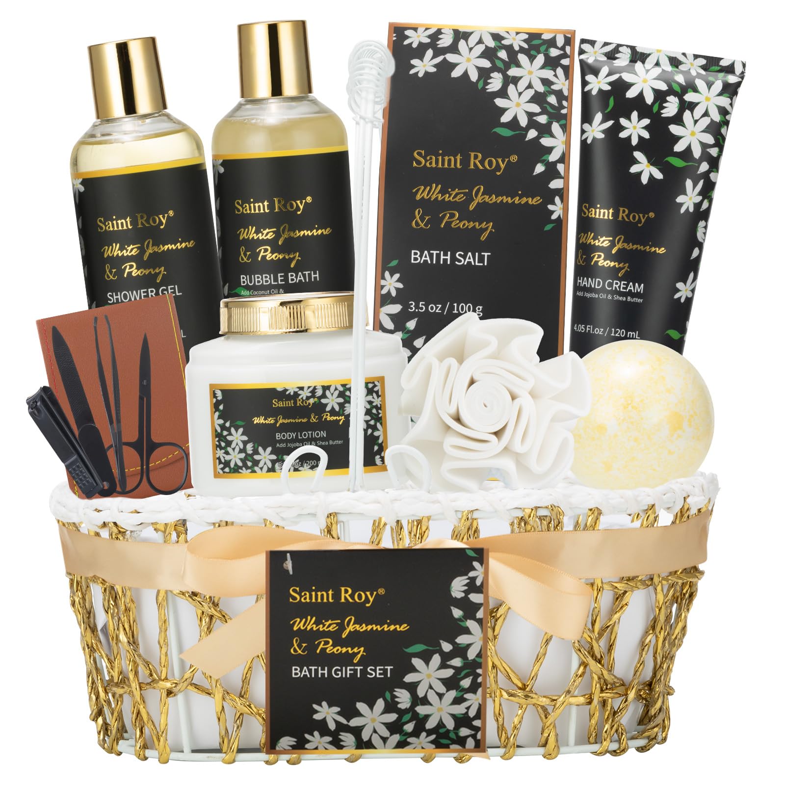 Gift Basket For Women, Spa Set of Home Spa Set, Beauty Personal Care Set, Spa Self Care Kit