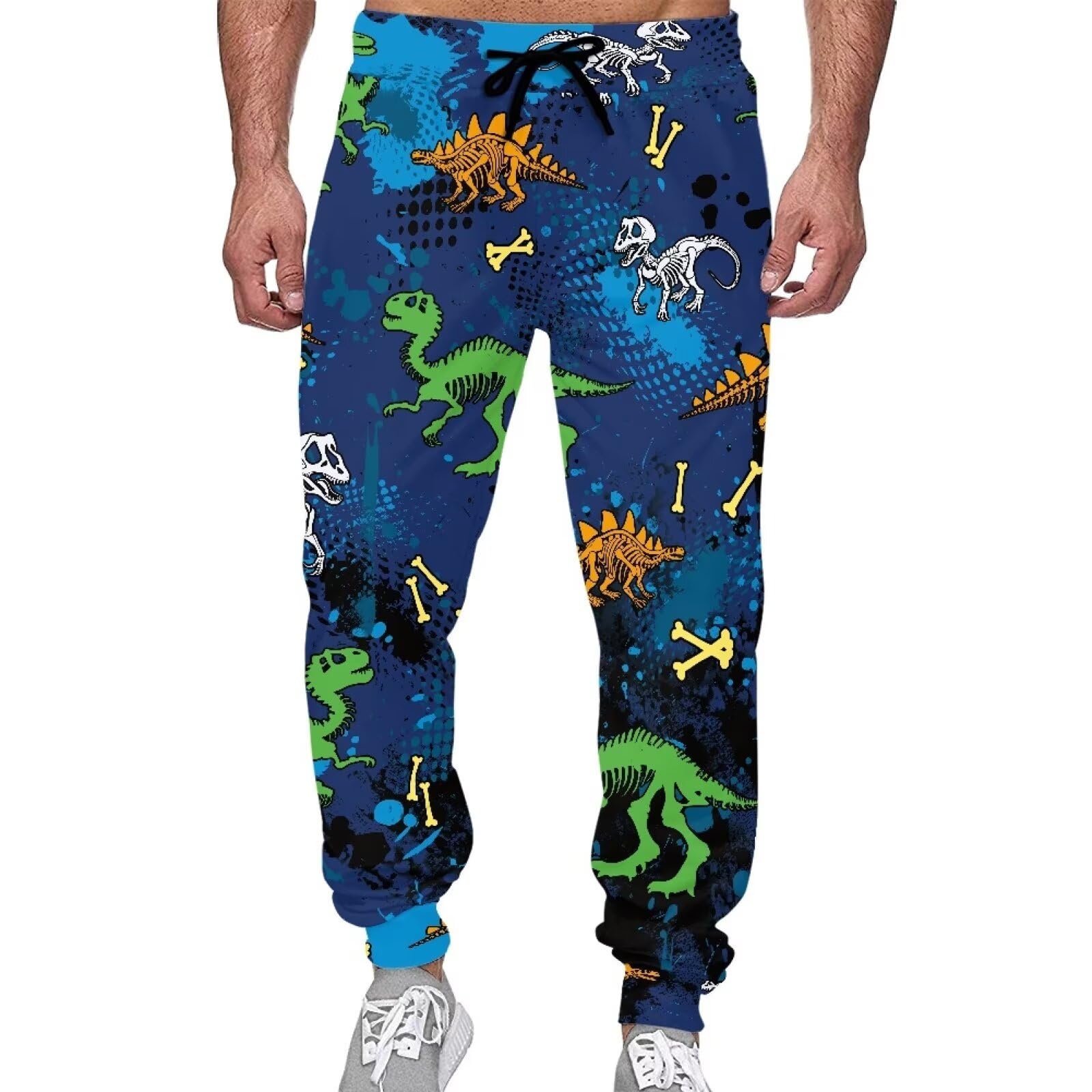 Suhoaziia Women's Men's Athletic Sweatpants with Pockets Adult Footed Sweatpants Loose Fit Casual Sports Lounge Pants S-5XL