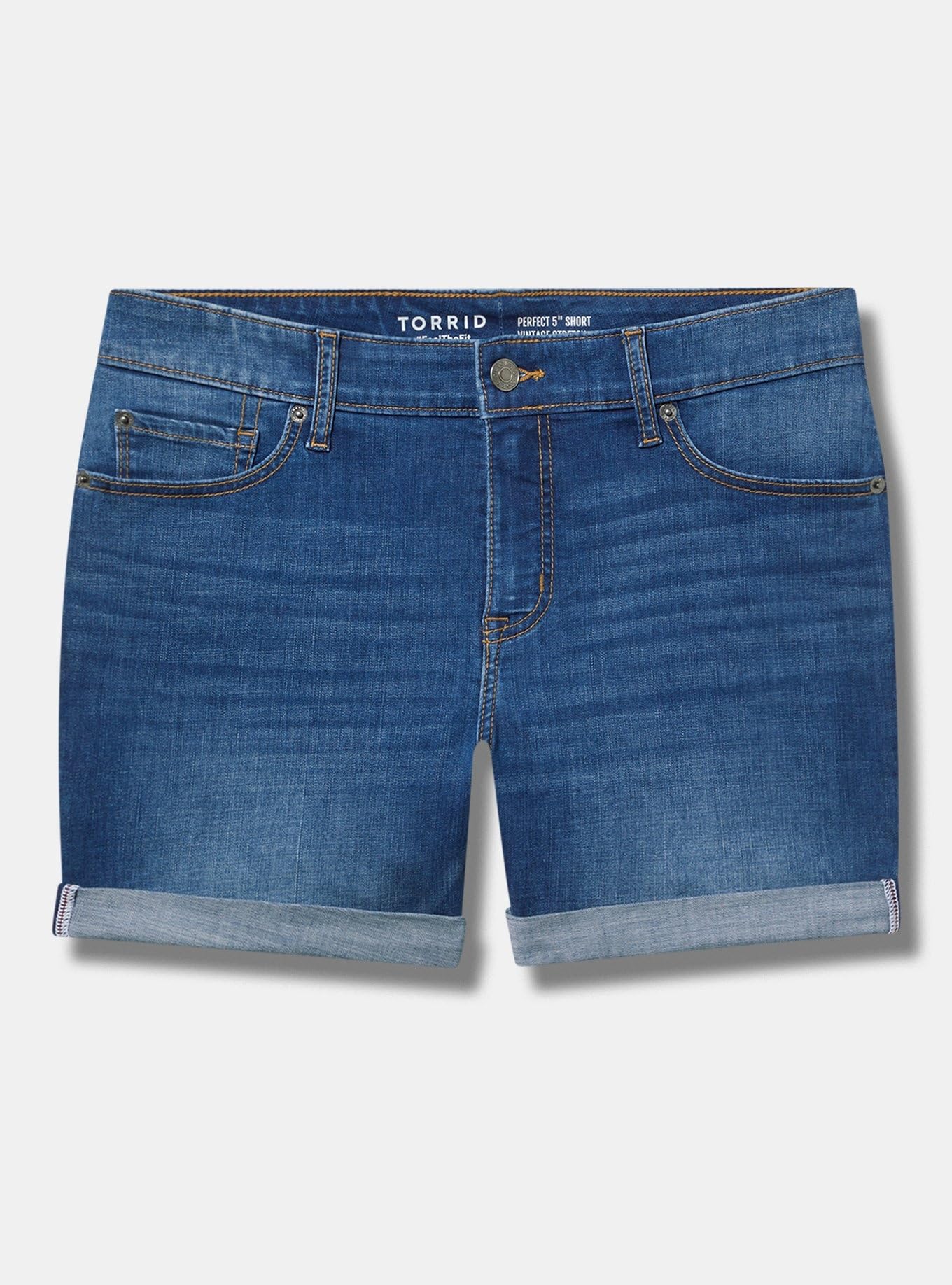 Torrid Women's Plus Size Shorts - 5'' Perfect Mid-Rise Short
