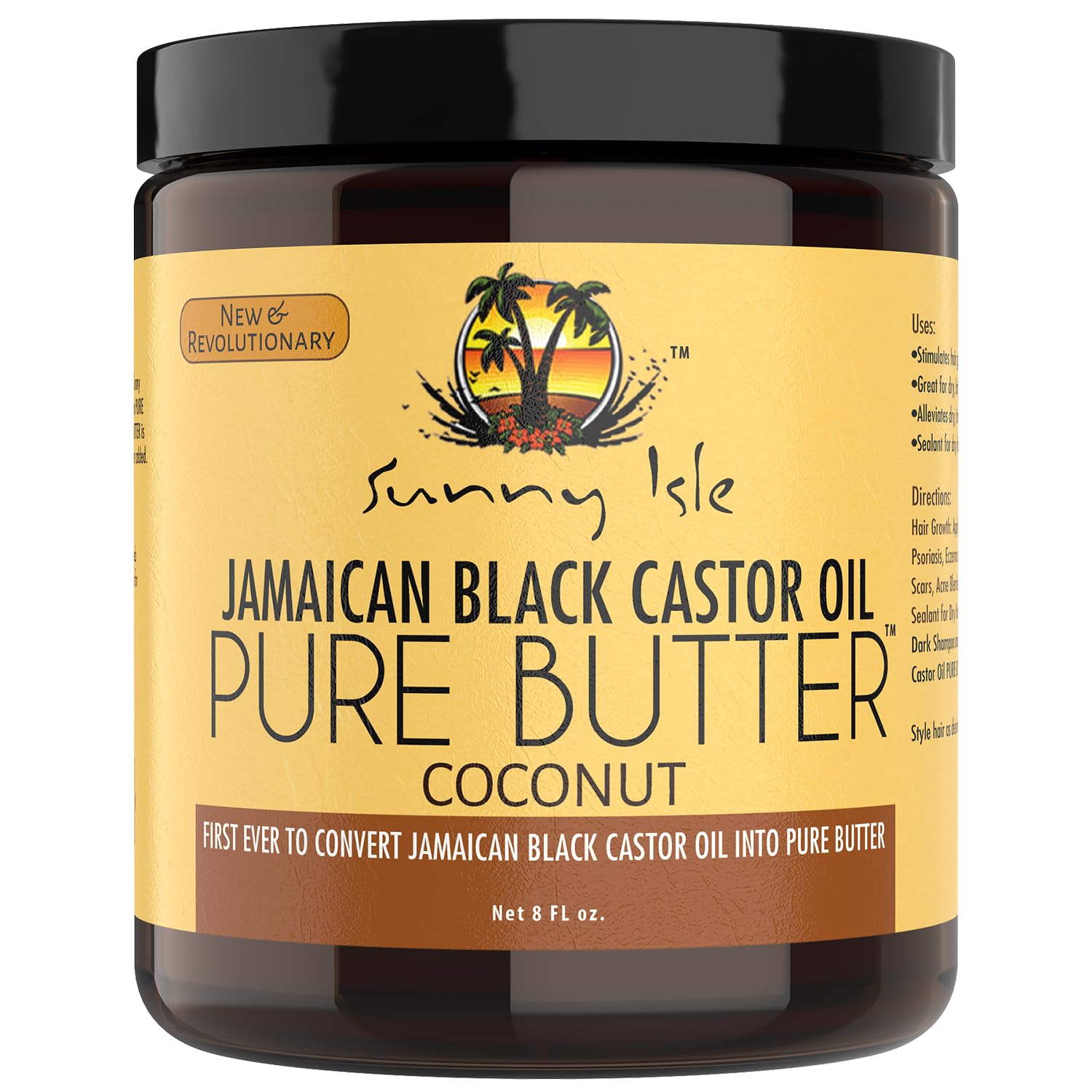Sunny Isle Jamaican Black Castor Oil Pure Butter