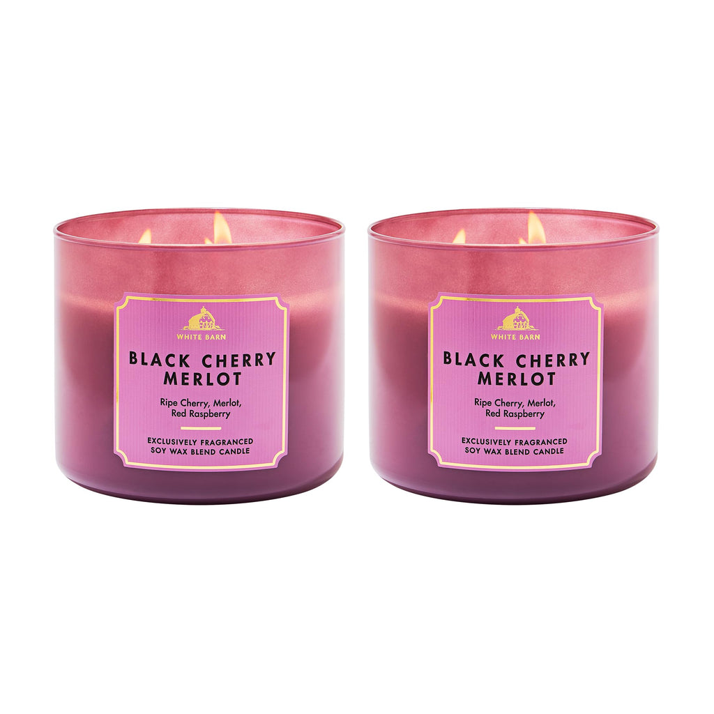 Bath & Body Works 3-Wick Candle, Long-Lasting Burn Up to 45 Hours, Exclusively Fragranced Soy Wax Blend