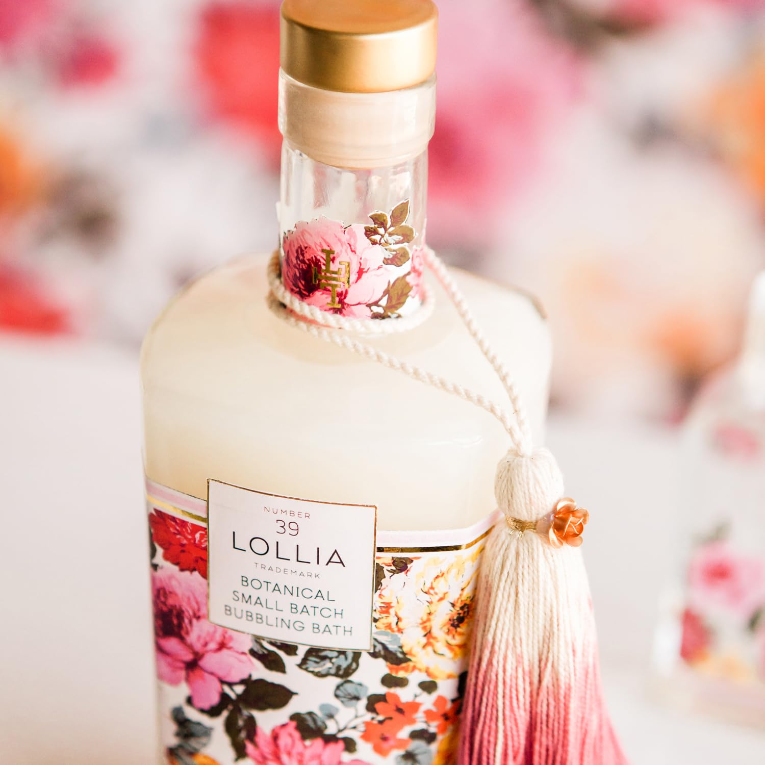 LOLLIA Bubble Bath, Storied Fragrance, Luxury Hydrating Bubbling Soap, Richly Scented Bath and Body Product