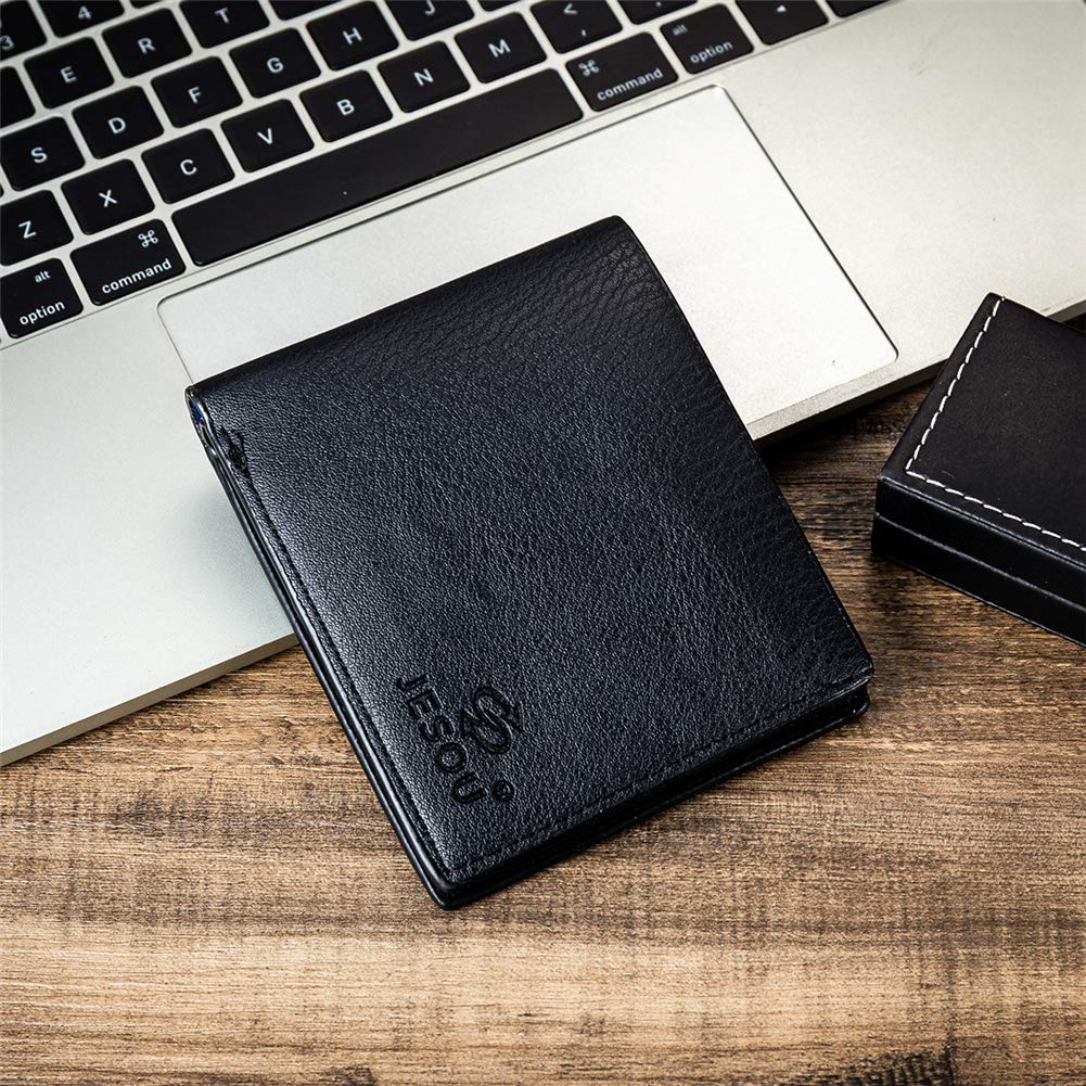 Baojulong Belt Men Leather Black Set with Wallet Keychain Ballpoint Pen Sunglasses Watch Set for Men, Birthday Gifts for Boyfriend Husband Dad, Valentines Day Gifts for Him