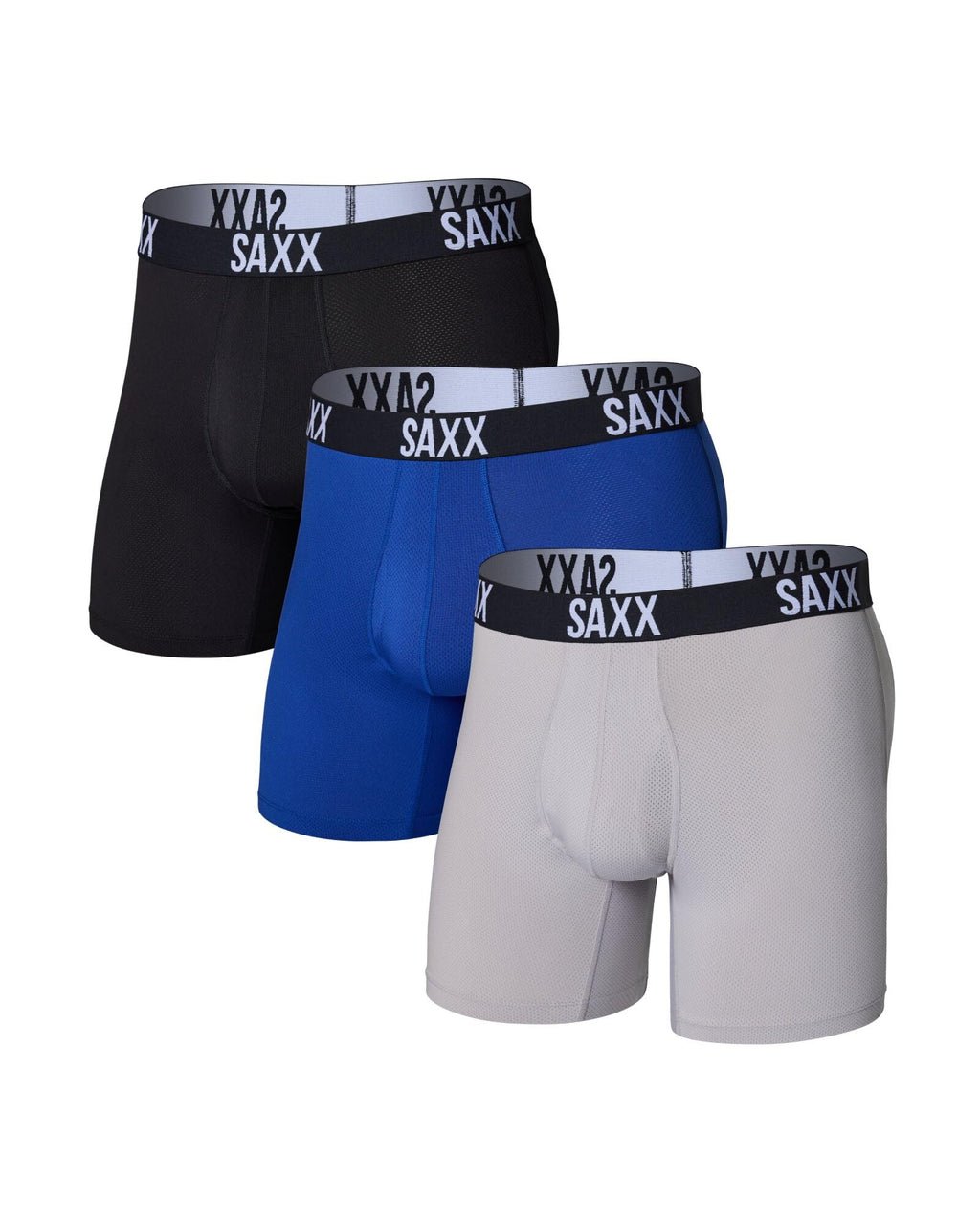 SAXX Underwear Co. Men's Core Performance Mesh Boxer Brief 3-Pack