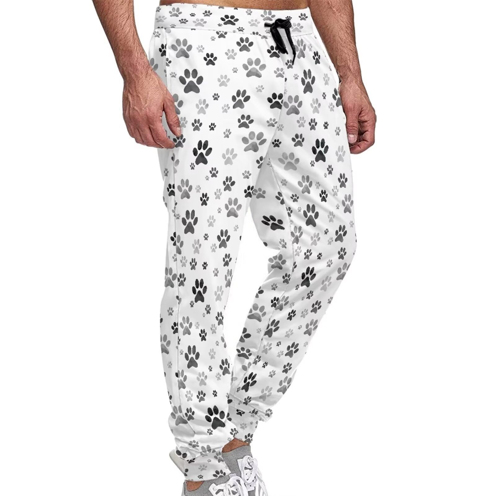 Suhoaziia Women's Men's Athletic Sweatpants with Pockets Adult Footed Sweatpants Loose Fit Casual Sports Lounge Pants S-5XL