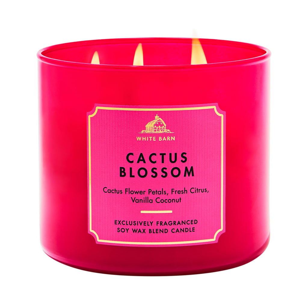 Bath & Body Works 3-Wick Candle, Long-Lasting Burn Up to 45 Hours, Exclusively Fragranced Soy Wax Blend