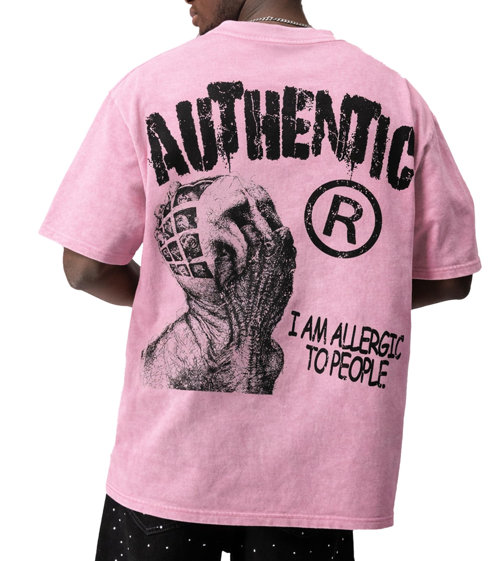Sopula Studio Mens Graphic T-Shirts, Christian Tees Shirt Unisex Oversized Jesus Y2K Cotton Streetwear Top