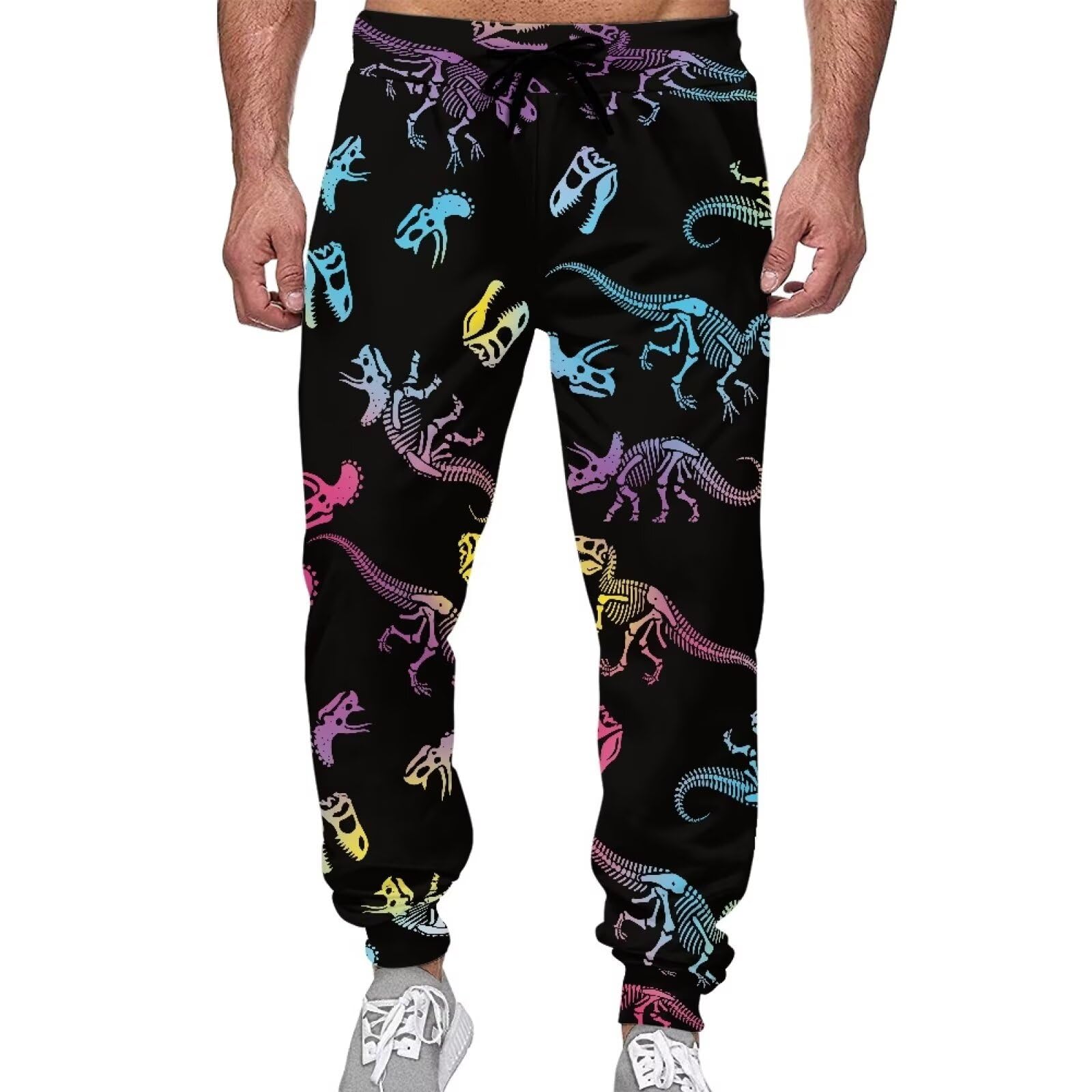 Suhoaziia Women's Men's Athletic Sweatpants with Pockets Adult Footed Sweatpants Loose Fit Casual Sports Lounge Pants S-5XL