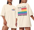 OCURHU Pride Shirts for Women Oversized LGBTQ Support Equality Tshirts Pride Month Tees Tops