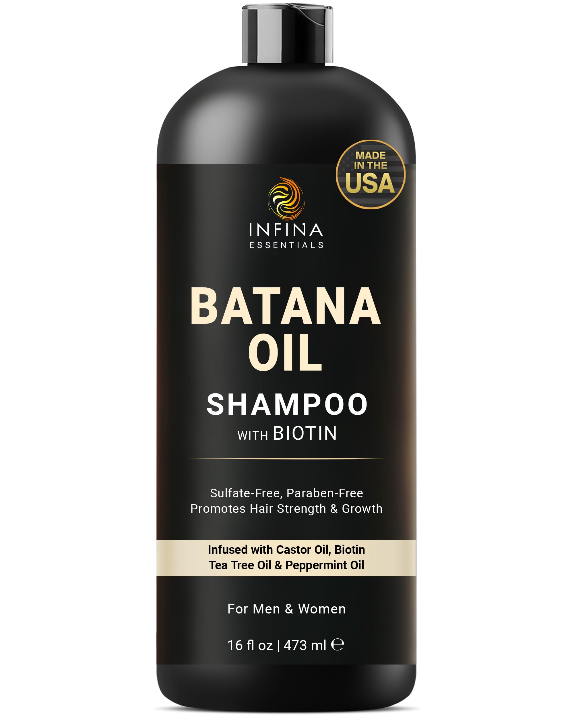 Batana Oil Shampoo and Conditioner Combo Shampoo for Thinning Hair for Men & Women