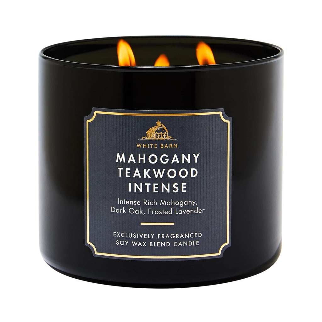 Bath & Body Works 3-Wick Candle, Long-Lasting Burn Up to 45 Hours, Exclusively Fragranced Soy Wax Blend