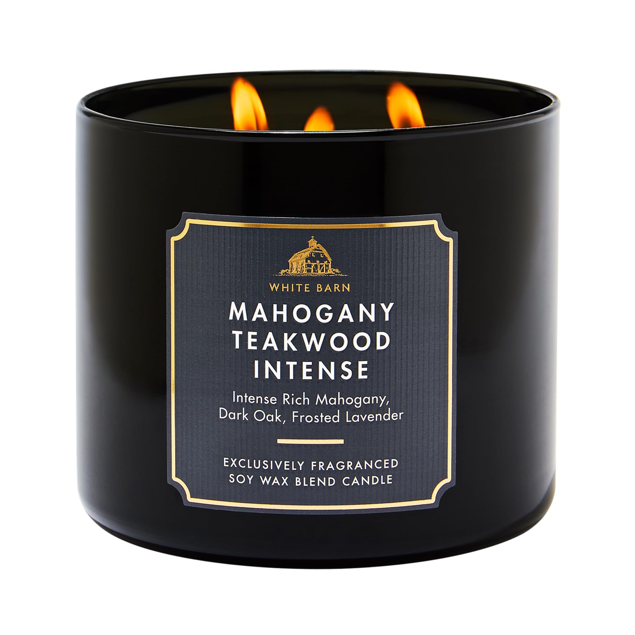 Bath & Body Works 3-Wick Candle, Long-Lasting Burn Up to 45 Hours, Exclusively Fragranced Soy Wax Blend