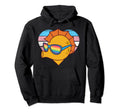 Seahorse Pride Trans Flag Rainbow Hoodie - Graphic Print for Adults