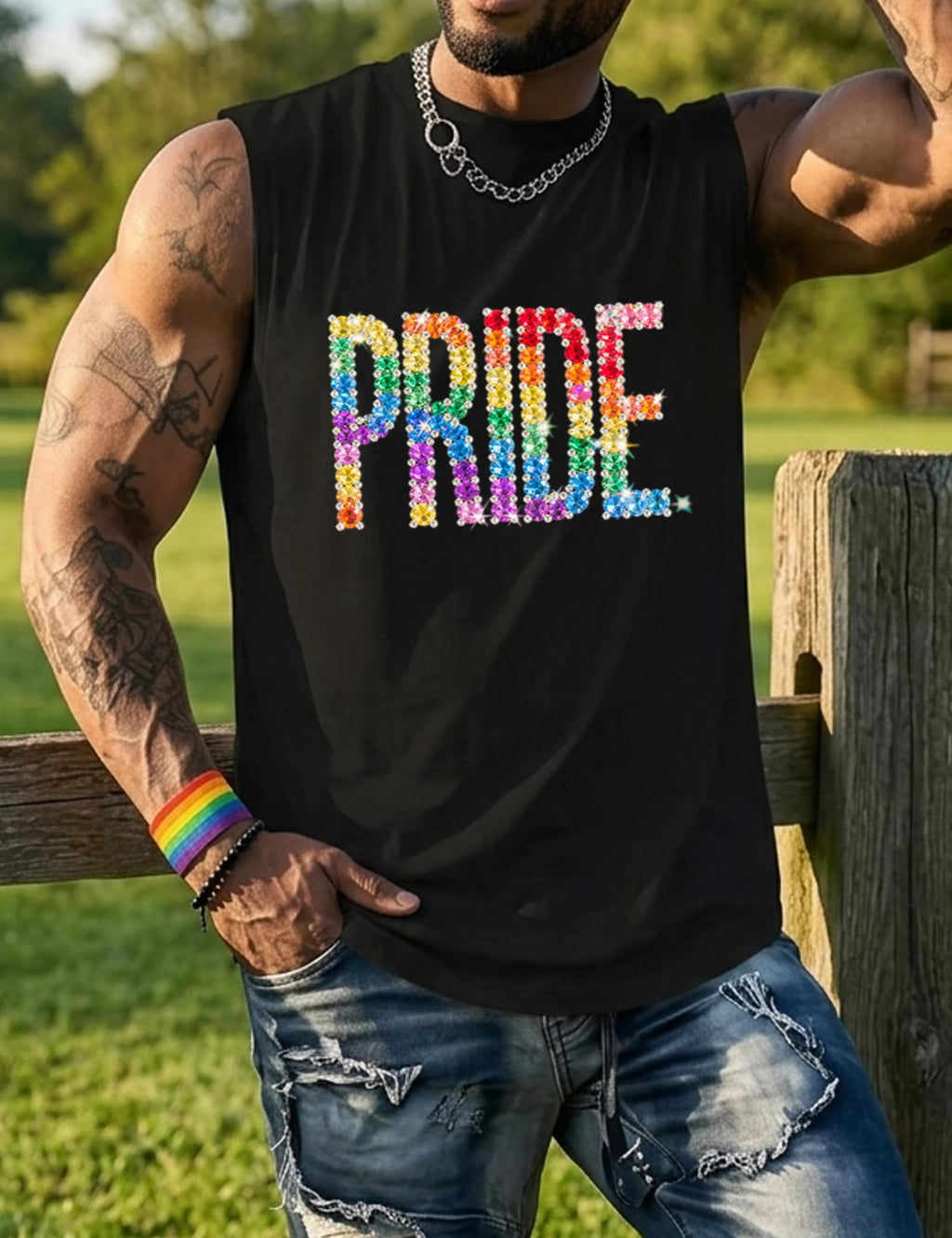 Be You Tank Pride Men Shirt Rainbow Graphic Shirts Letter Print Casual Short Sleeve Tees Tops