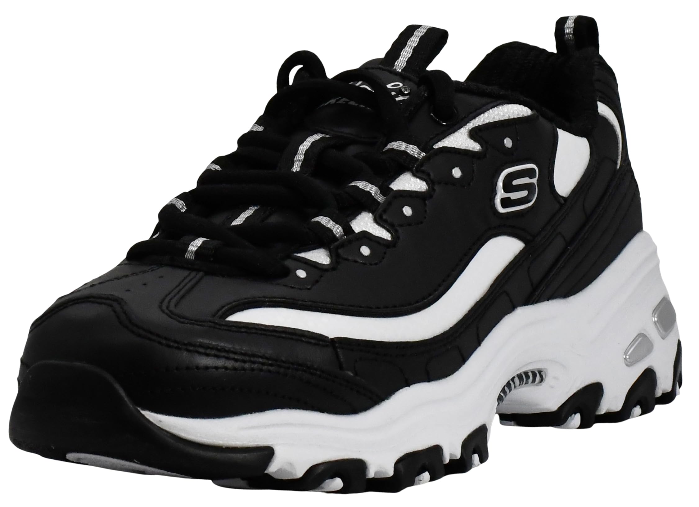 Skechers Women's D'Lites Fresh Start Memory Foam Lace-up Sneaker