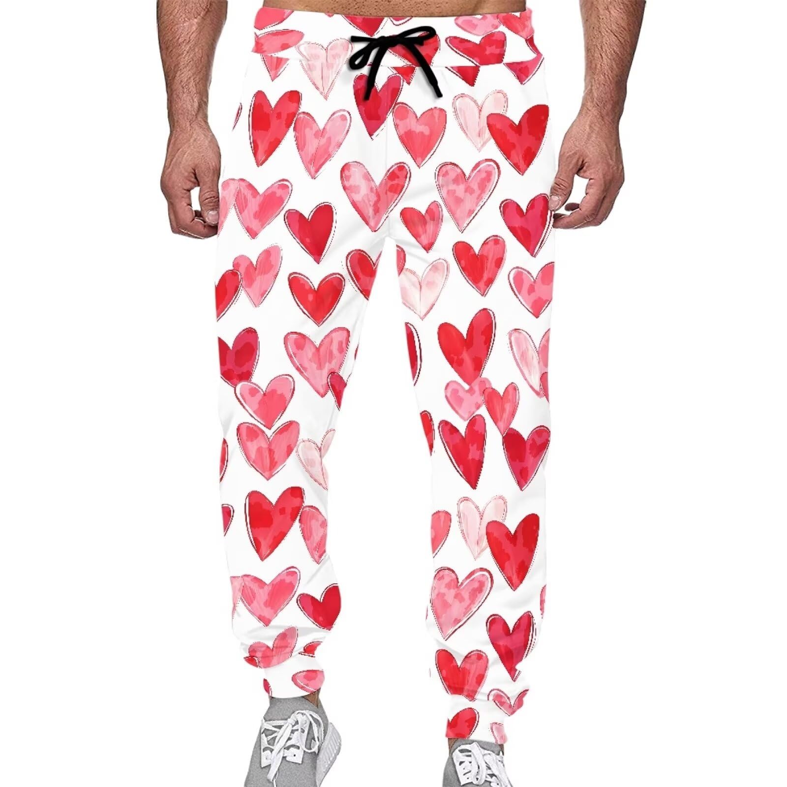 Suhoaziia Women's Men's Athletic Sweatpants with Pockets Adult Footed Sweatpants Loose Fit Casual Sports Lounge Pants S-5XL