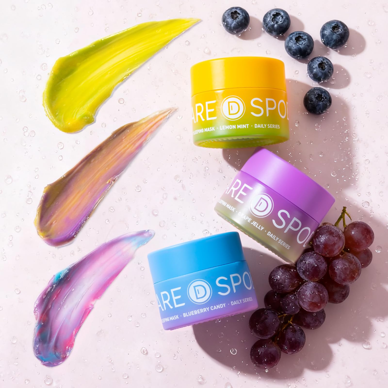 SPODARE Lip Sleeping Mask Overnight -Original Dual-Color Lip Balm for Softer and Smoother Lips, Intensiveto Nourish and Hydration Reduce Fine Lines for Dry Cracked Skin - 0.42 Fl Oz