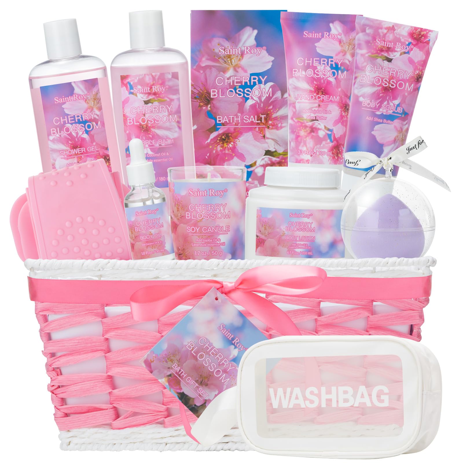 Gift Basket For Women, Spa Set of Home Spa Set, Beauty Personal Care Set, Spa Self Care Kit