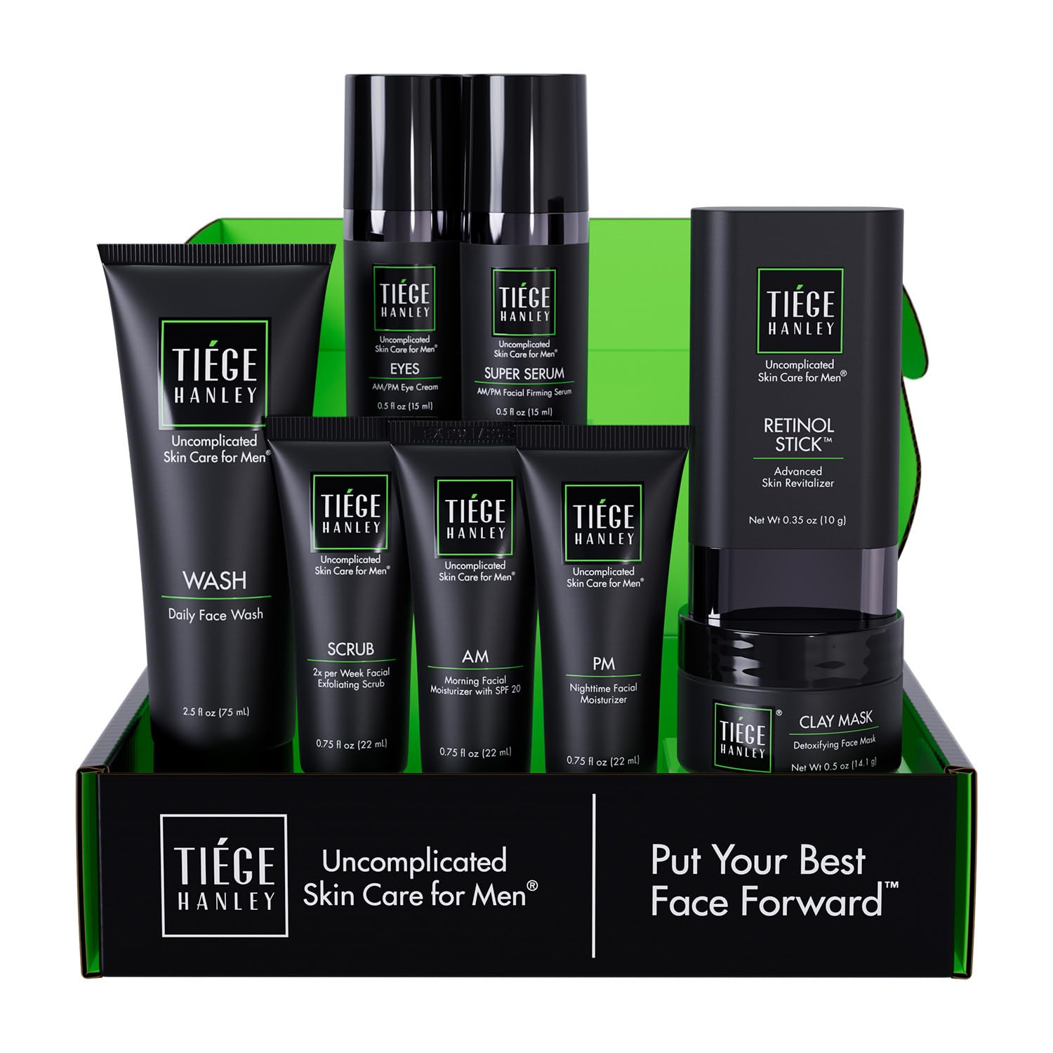 Tiege Hanley Men’s Skin Care Set 30 & 90 Days Routine