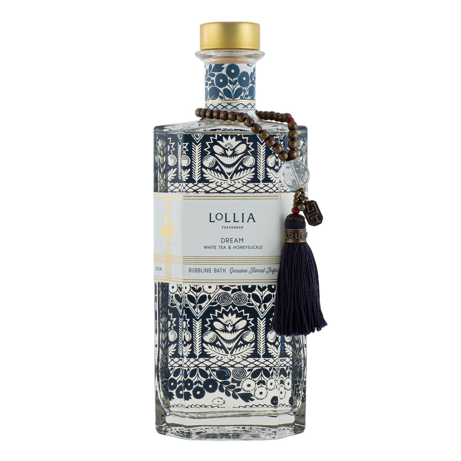 LOLLIA Bubble Bath, Storied Fragrance, Luxury Hydrating Bubbling Soap, Richly Scented Bath and Body Product