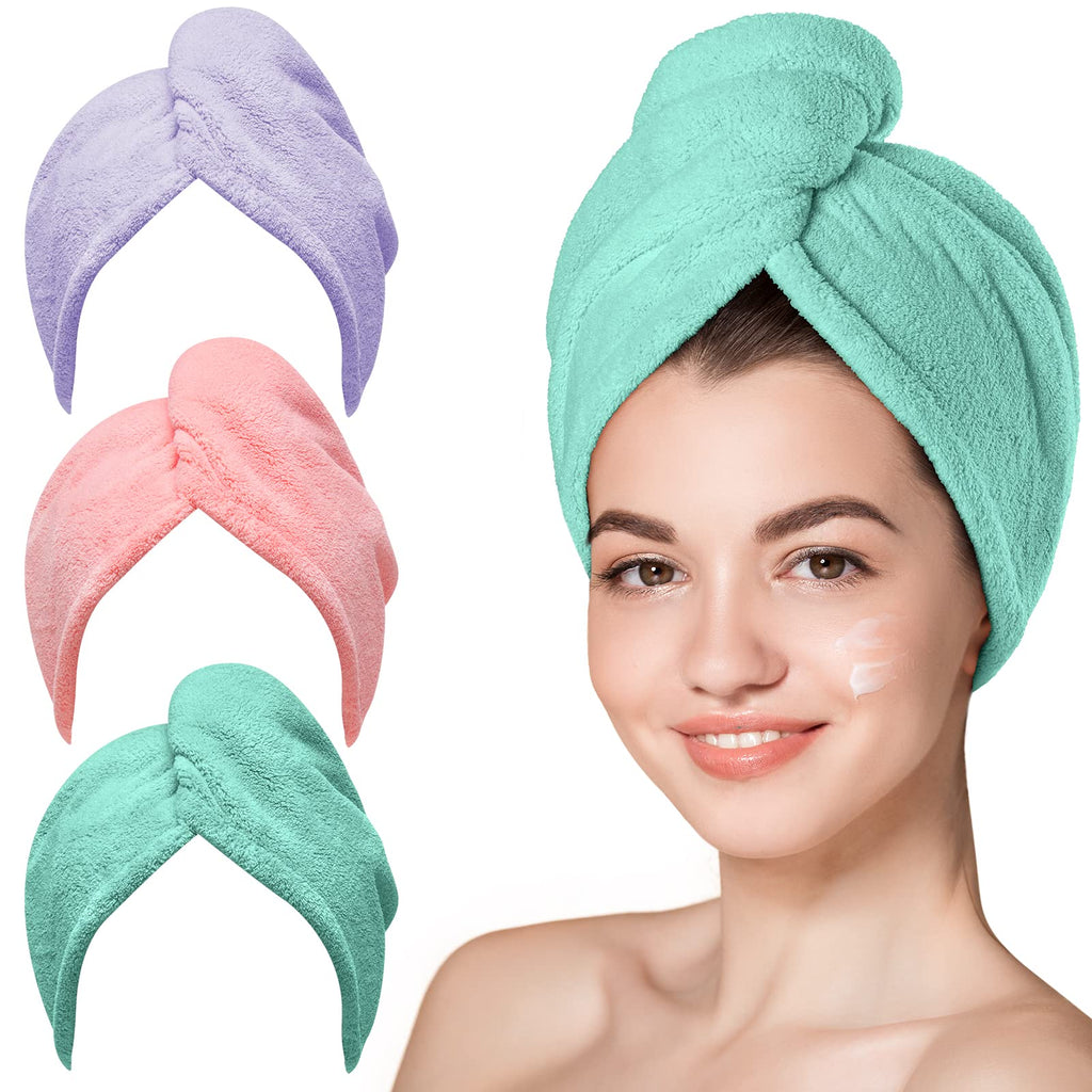 Hicober Microfiber Hair Towel