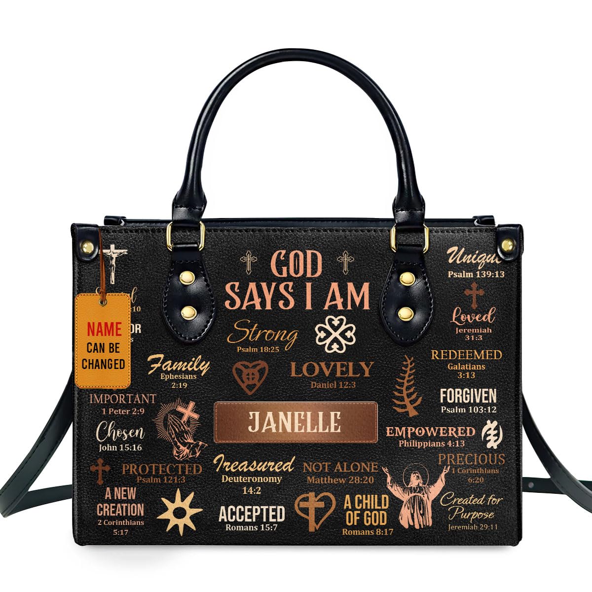 Sistabag Personalized Leather Handbag For Black Women